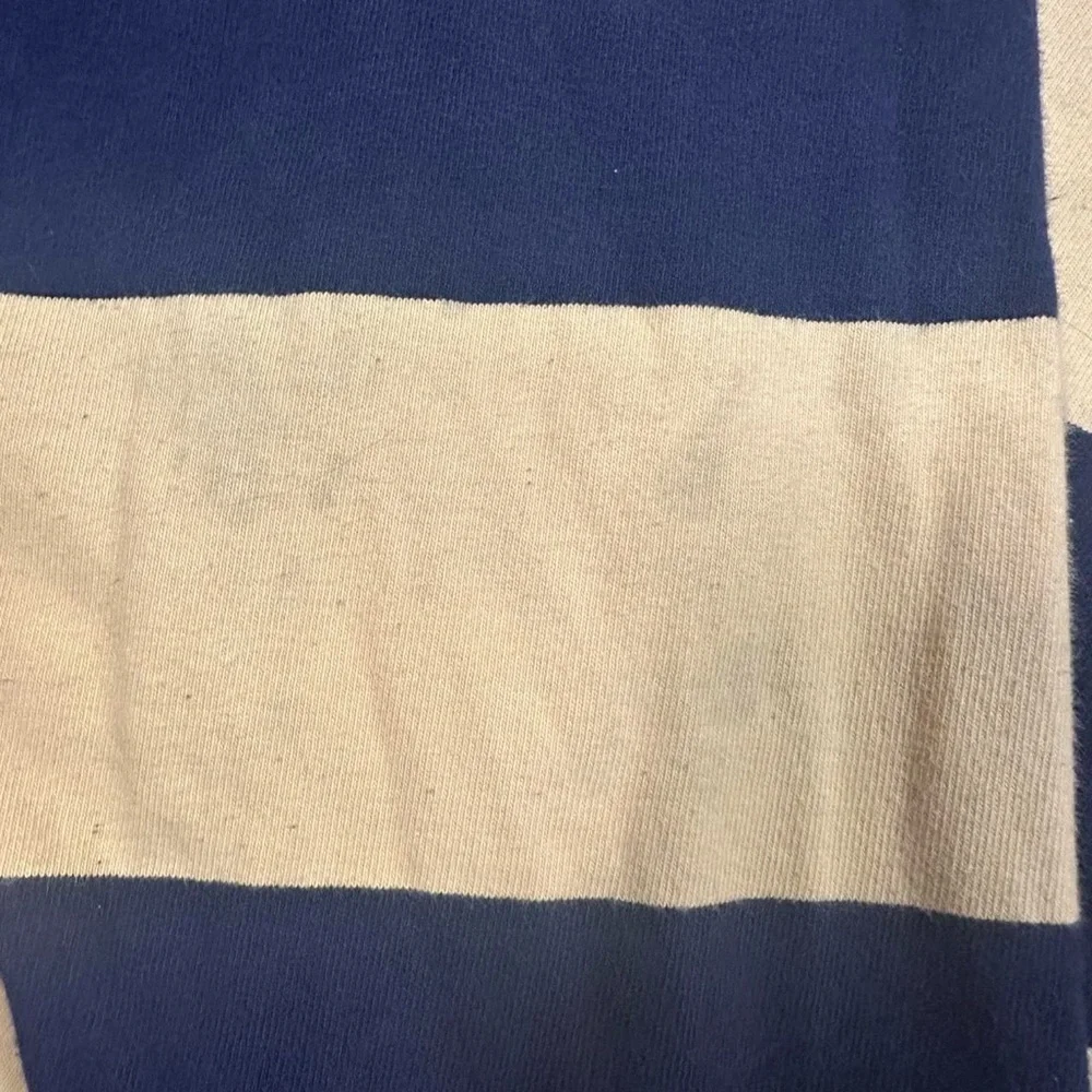 Polo Ralph Lauren Men’s‎ Navy Yellow Striped Red Pony Rugby Shirt Size XXL